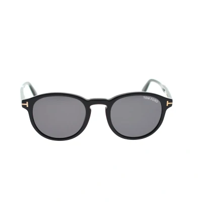 Abbildung von Tom Ford Unisex Sonnenbrille, Größe: 50, Shiny black/ smoke