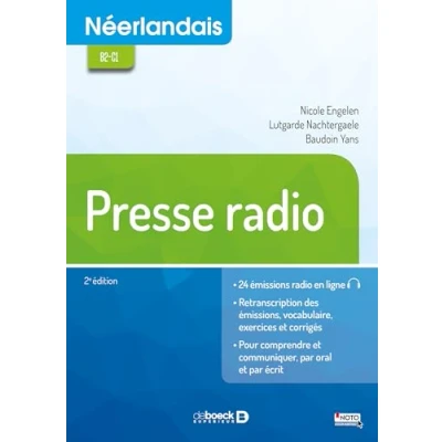 Abbildung von Néerlandais : presse radio: B2 C1