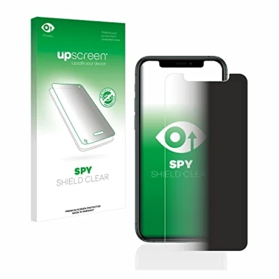 Abbildung von upscreen Anti Spy Blickschutzfolie für Apple iPhone 11 Pro Privacy Screen Displayschutz Folie [Sichtschutz, Blaulichtfilter]