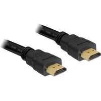 Abbildung von Delock Kabel HDMI A Stecker High Speed with Ethernet 4K 0,5 m Schwarz
