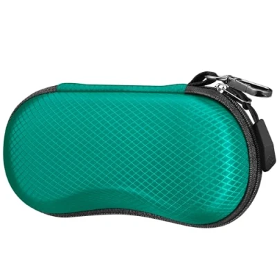Abbildung von Fintie Brillenetui Sonnenbrille, EVA Kratzfeste Sonnenbrillen Etui Hardcase mit Karabiner Groß Brillen für Damen Herren Outdoor Sportbrille Fahrradbrille