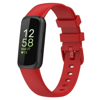 Abbildung von Fitbit Inspire 3 Sportarmband mit Schnalle Größe: Klein Rot