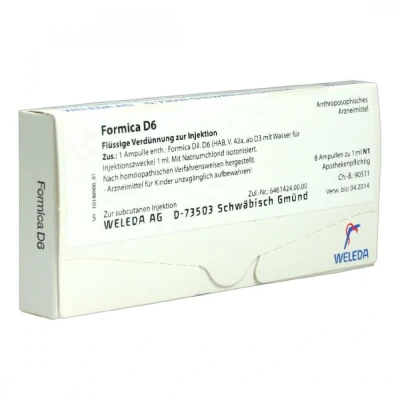 Abbildung von Formica D 6 Ampullen 8X1 ml