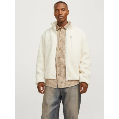Abbildung von Jack &amp; Jones Jjebradley Teddy Jacket Winterjacke, Herren, Größe: XS, Cloud dancer