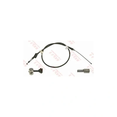 Abbildung von TRW GCH211 Handbremsseil 1568, 1286 Trommelbremse LAND ROVER: Freelander I SUV