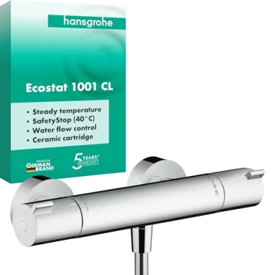 Abbildung von Hansgrohe Duscharmatur Brausethermostat Ecostat 1001 CL Aufputz 13211000