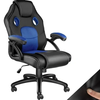 Abbildung von tectake Gaming Stuhl Mike (1er Set, 1 St), einstellbare Wippmechanik