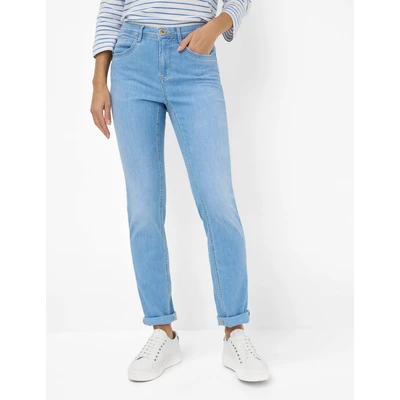 Abbildung von BRAX Style Carola Jeans Slim Fit, Damen, Größe: 38xR, Used light blue