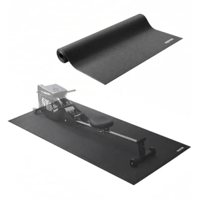 Abbildung von VEVOR Bodenschutzmatte für Sportgeräte Laufbandmatte Fitnessgeräte 760x1820mm