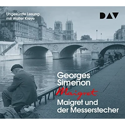 Abbildung von Maigret und der Messerstecher: 70. Fall. Ungekürzte Lesung mit Walter Kreye (4 CDs) (Georges Simenon)