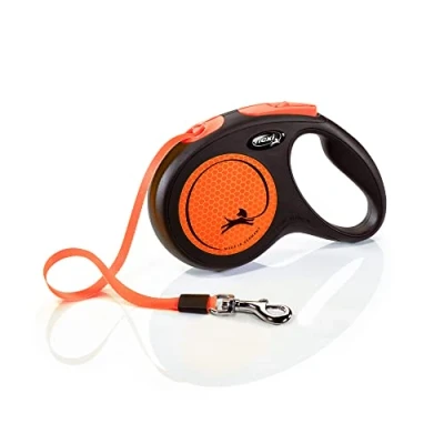 Abbildung von Leine FLEXI New Neonband orange m 5