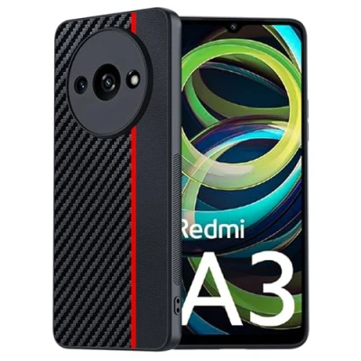Abbildung von FDHYFGDY Schutzhülle für Xiaomi Redmi A3 Hülle, hochwertiger Kameraschutz, stoßfest, Kratzfest Case, Handyhülle Case