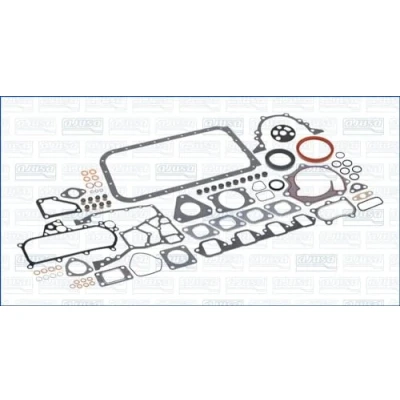 Abbildung von AJUSA 51008000 Dichtungsvollsatz, Motor ohne Zylinderkopfdichtung, mit Ventilschaftabdichtung NISSAN: TERRANO 1