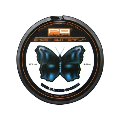 Abbildung von PB Products Ghost Butterfly PVorfachmaterial 20m 20lb Karpfen Vorfachmaterial