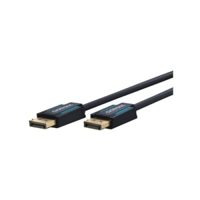 Abbildung von Clicktronic DisplayPort Kabel 1.4 mit Stecker auf DP / 4320p 8k 60 Hz 2160p 4K 120 Hz/UHD/FullHD/für Gaming Monitor Grafikkarte Laptop TV/Vergoldet 3m