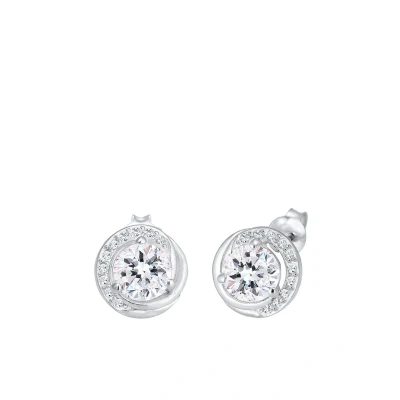 Abbildung von Elli Classic Circle GEO Ohrringe, Damen, Größe: One Size, Silber