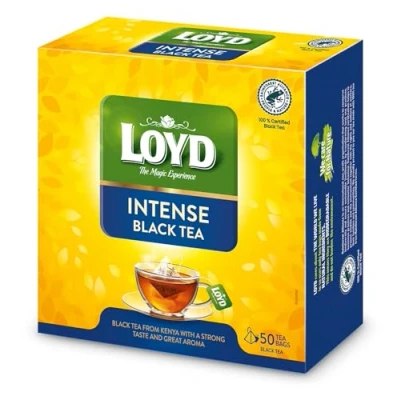 Abbildung von LOYD® Schwarztee Schwarzer Tee 50 Teebeutel 100g Black Tea Hochwertige Mischung aus schwarzen Teesorten Hochwertigen Teeblättern Schwarzteebeutel Aufbrühen Express