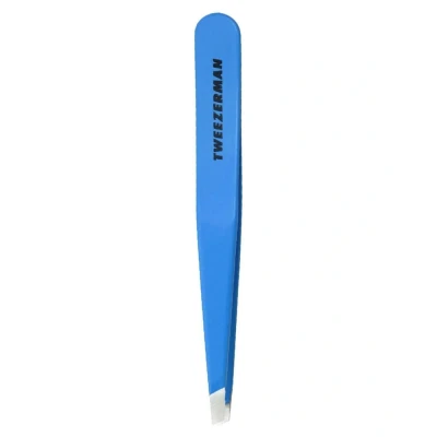 Abbildung von Tweezerman Augenbrauen Pinzette, blau Jewel, 1er Pack (1 x 1 Stück)