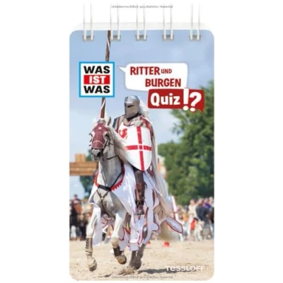 Abbildung von WAS IST Quiz Ritter und Burgen Über 100 schlaue Fragen Antworten Im Hosentaschenformat Für Kinder ab 8 Jahren (WAS Quizblöcke)