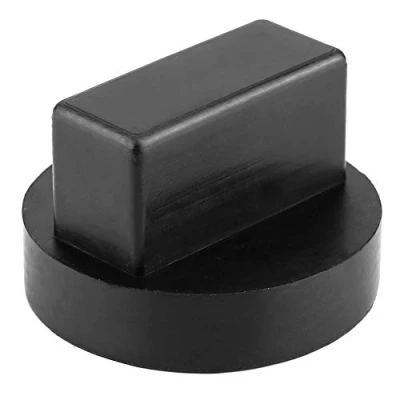 Abbildung von Jack Pad Adapter, Wagenheber Pad, Gummiband Gummiauflage Rubber Verbesserter Normale Wagenblock Unterstützungstyp Rahmenschienenadapter Unterstützung