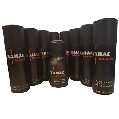 Abbildung von Tabac Man Set bestehend aus 30 ml Eau de Toilette Spray + 8 x Deo a 50 Reisegrösse