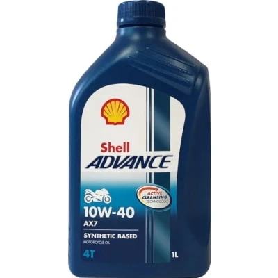 Abbildung von Shell Advance 4T AX7 10W 40 1l Motoröl 550044446