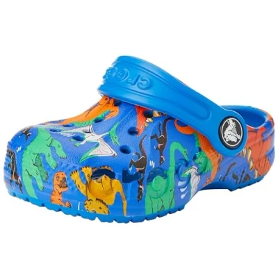 Abbildung von Crocs Unisex Kinder Baya Clog T, Printed (Bright Cobalt)