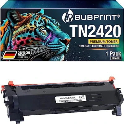 Abbildung von Bubprint TN 2420 Toner kompatibel als Ersatz für Brother TN2420 MFC L2710DW HL L2350DW DCP L2530DW L2710DN L2750DW L2310D L2375DW L2510D L2370DN