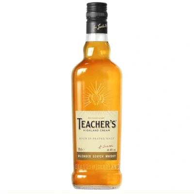 Abbildung von Teacher&#039;s Blended Scotch Whisky reicher und vollmalziger Geschmack 40% Vol 700ml Einzelflasche
