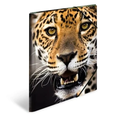 Abbildung von HERMA Organisationsmappe Sammelmappe DIN A3 Kunststoff Tiere Leopard