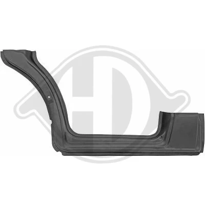 Abbildung von DIEDERICHS 9150025 Schweller Reparaturblech Vorderachse links MERCEDES BENZ: Sprinter 5 T Pritsche/Fahrgestell, 3.5 Kastenwagen