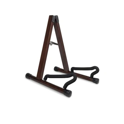 Abbildung von GEWA Gitarrenständer Holz Walnuss dunkel GS 60DW