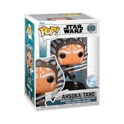 Abbildung von Funko POP! Star Wars: Ahsoka Wars Amazon Exklusiv Sammelfigur aus Vinyl Offizielle Merchandise Spielzeug für Kinder &amp; Erwachsene TV Fans