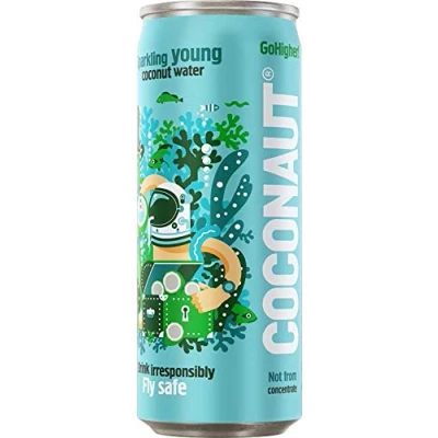 Abbildung von Coconaut junges Kokosnusswasser mit Kohlensäure, 320 ml