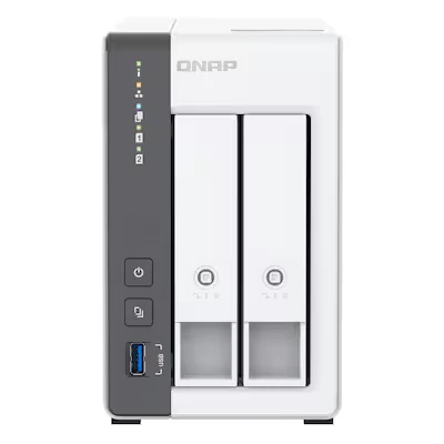 Abbildung von QNAP TS 216G NAS 2 Bay 0/2 HDD/SSD, 1x 2.5 GbE, 4GB RAM