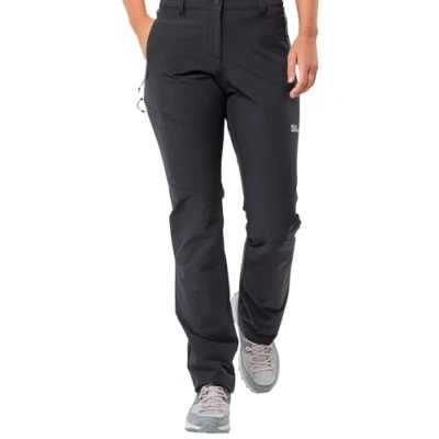 Abbildung von Jack Wolfskin Holdsteig Outdoorhose, Damen, Größe: 34, Black