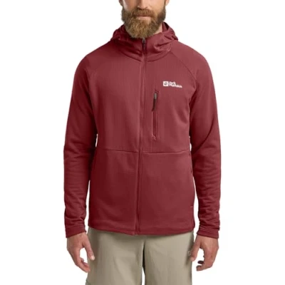 Abbildung von Jack Wolfskin Kolbenberg Hooded Outdoorjacke, Herren, Größe: XL, Deep ruby
