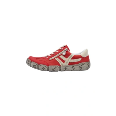 Abbildung von Rieker Damen Slipper in rot Gr. 39