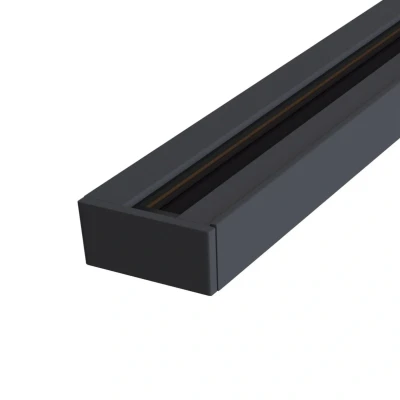 Abbildung von Maytoni TRX001 111B Technical Aufbau /Aufhängestromschiene Busbar Trunkings Unity Track, Schwarz für Wohnzimmer, Schlafzimmer, Küche, Flur