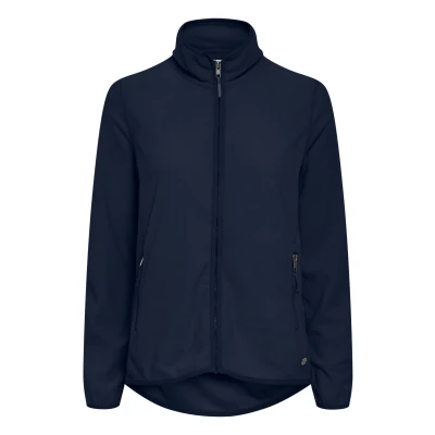 Abbildung von Oxmo Oxrikka Fleecejacke, Damen, Größe: Medium, Total eclipse