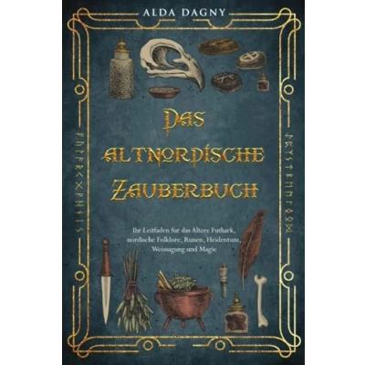 Abbildung von das altnordische Zauberbuch: Ihr Leitfaden für Ältere Futhark, nordische Folklore, Runen, Heidentum, Weissagung und Magie