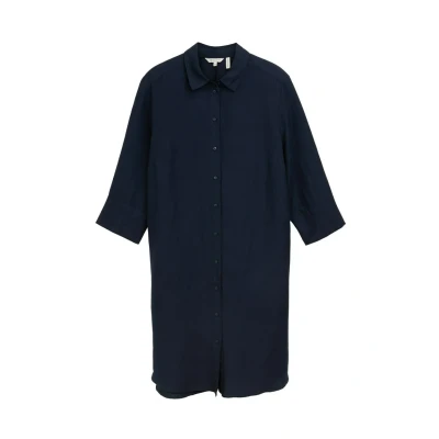 Abbildung von TOM Tailor Blusenkleid, Damen, Größe: 48, Sky captain blue