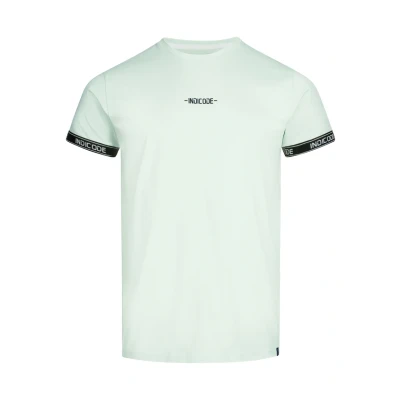 Abbildung von Indicode Jeans Lutzy Tshirt print, Herren, Größe: Large, Quiet wave
