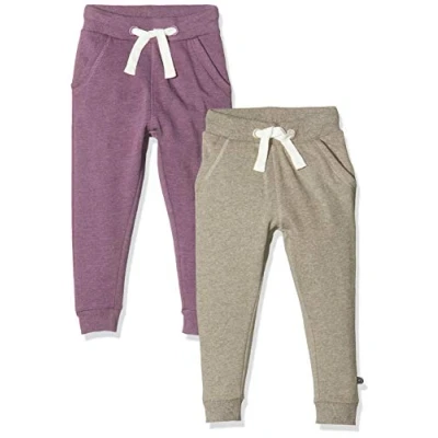 Abbildung von Minymo Basic Solid Zbasic MPACK2 Jogginghose für Kinder, Größe: 134, Purple