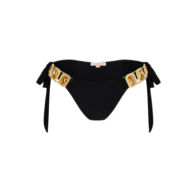 Abbildung von Moda Minx Bikinihose, Damen, Größe: Large, Black