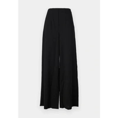 Abbildung von VERO MODA Damen Vmliva Xhw Super Wide Pants Stoffhose, Black, 32/XS L