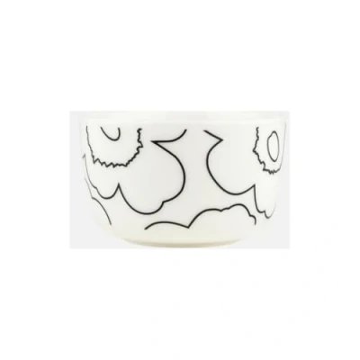 Abbildung von Marimekko Oiva/Piirto Unikko Bowl 2,5 dl White, Black