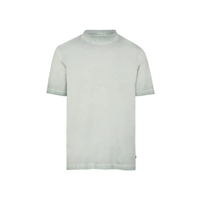 Abbildung von QS Rundhals MIT Garment DYE Tshirt basic, Herren, Größe: Medium, Salbeigrün
