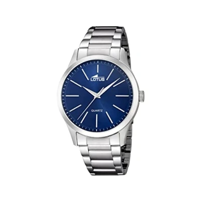 Abbildung von Lotus Herren Analog Quarz Uhr mit Edelstahl Armband 15959/A