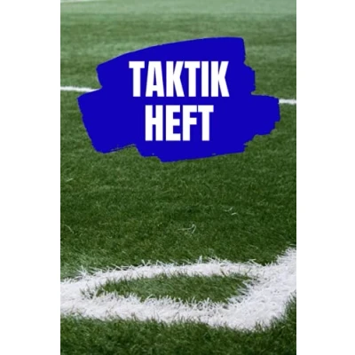 Abbildung von Taktikheft: 120 Seiten für Trainer, Scouts und Analysten Aufstellung, Taktik, Matchplan 15,24x22,86cm bzw. 6x9 Zoll